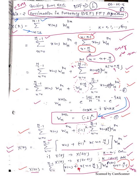 DIF FFT Algorithm 的图像结果