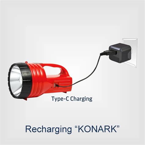 Rechargeable LED Torch - Rechargeable LED Torch THUNDER Manufacturer ...