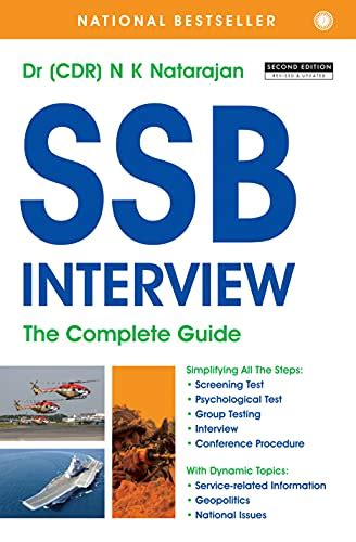 SSB Interview: The Complete Guide, Second Edition eBook : Natarajan, Dr ...