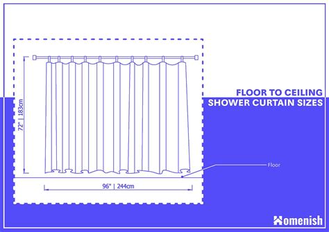 What is the Standard Shower Curtain Size?