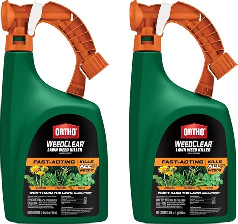 Amazon.com : Ortho WeedClear Lawn Weed Killer Ready-to-Spray, Kills ...