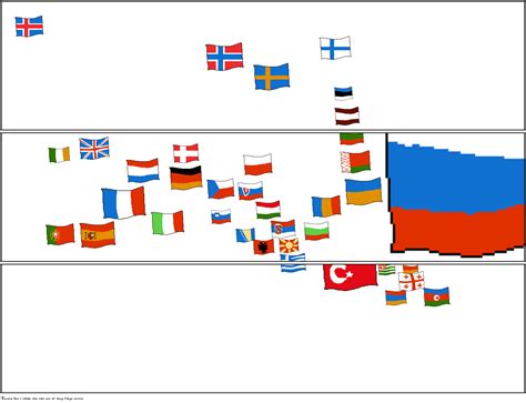 Europe but i made the map out of lang flags sprite - Comic Studio