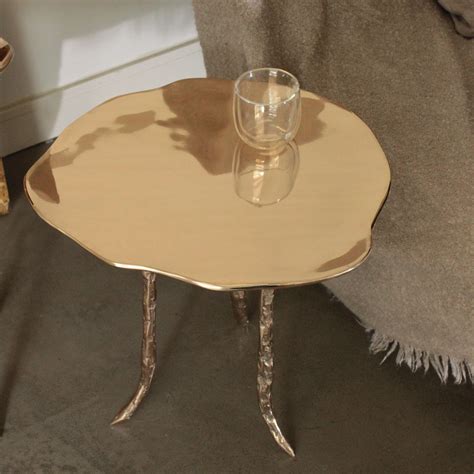 Onda Cast Bronze Low Side Table by Studio Sunt For Sale at 1stDibs