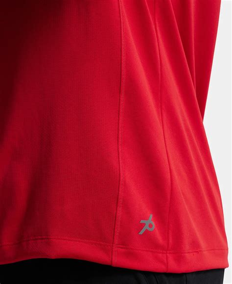 Buy Microfiber Fabric Round Neck Half Sleeve T-Shirt with Breathable ...