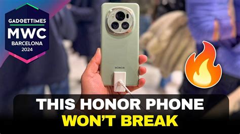 Honor Magic 6 Pro - Unbreakable phone? | MWC 2024 | Gadgets - Times Now