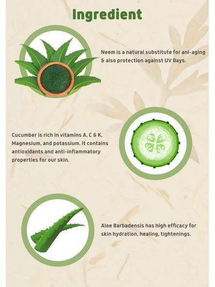 Tat-Tvam Organic Aloe Vera Face Gel With Cucumber .. | Tat-Tvam®