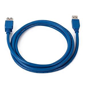 Kramer USB 3.0 Type-A Male to Type- A Female Extension cable- 3feet ...