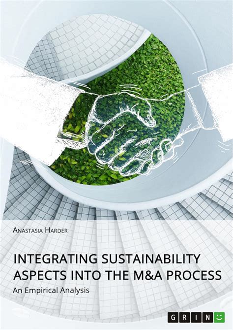 Integrating Sustainability Aspects into the M&A Process: An Empirical ...