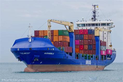 ALEXANDRA A, General Cargo Ship - Détails du bateau et situation ...