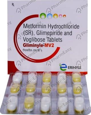 Gliminyle Mv 2mg Strip Of 15 Tablets: Uses, Side Effects, Price ...
