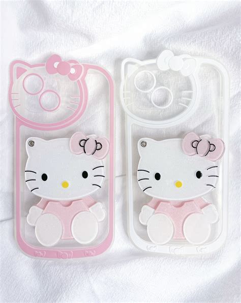Hello Kitty Mirror iPhone Case, Custom Phone Case, Cute Phone Case ...