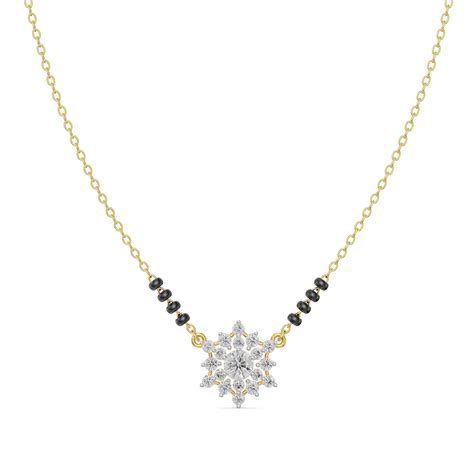 Shop Seher Lab Grown Diamond Mangalsutra100% Certified Lab Diamond – Emori