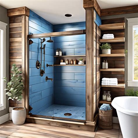 15 Farmhouse Wood Tile Shower Ideas for a Rustic Bathroom Refresh