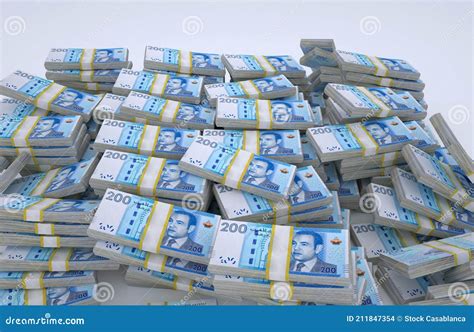 Money Morocco. 200 Moroccan Dirhams. Morocco`s Economy Stock Photo ...