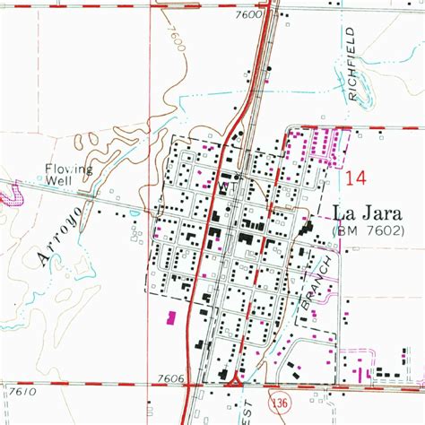 La Jara, CO (1968, 24000-Scale) Map by United States Geological Survey ...