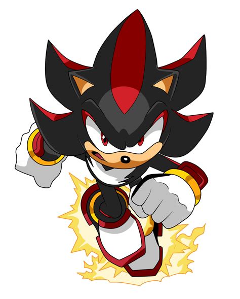 Shadow the hedgehog, pose 2 by XalenTheWolf on DeviantArt