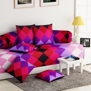 IWS Polycotton Geometric Diwan Set - Buy IWS Polycotton Geometric Diwan ...