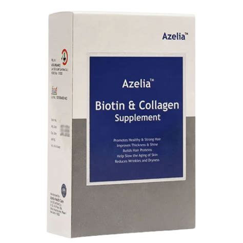 buy Azelia Biotin & Collagen Supplement Tablet Online