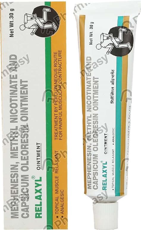 Buy Relaxyl Oint 30gm Online at Flat 15% OFF | PharmEasy