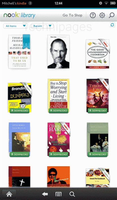 Kindle App Nook 的图像结果