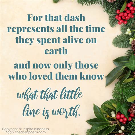 The Dash Poem Words For A Funeral Free Printable - Printable Free Templates