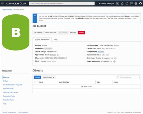 Image result for Oracle Digital Assistant Storage Object Bucket