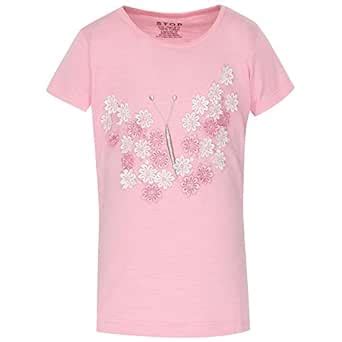 Buy STOP by Shoppers Stop Girls Round Neck Assorted Top_Pink_4 at Amazon.in