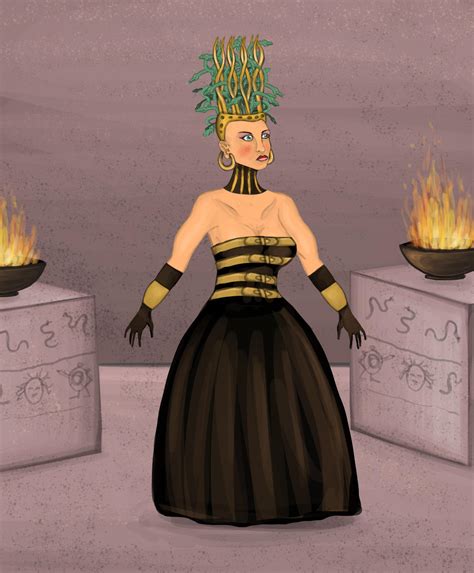 Medusa - Voyage of the Unicorn by Louisetheanimator on DeviantArt