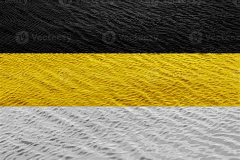 ruso imperial bandera con un bicéfalo águila. el primero oficial estado ...