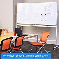 BESTBOARD Whiteboard with Rolling Stand, Large 36" x 70" Mobile Dry ...