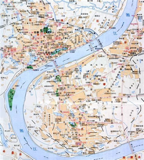 湘潭市规划图