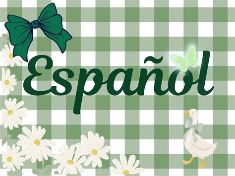 Dual Language Walls-English, Spanish, Bridge, El Puente Gingham/Goose/Bow