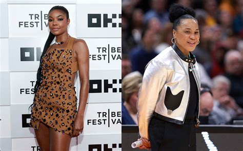 "I love it!!!" - $40M worth Gabrielle Union rejoices as Dawn Staley's ...