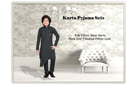 Buy FELIZ THE DESIGNER STUDIO Boys Cotton kurta and pajyama set1-2 ...
