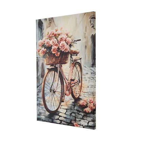 Buy Brezza Cycle Set of 2 Canvas Printed Picture Frames - 40x60cm from ...