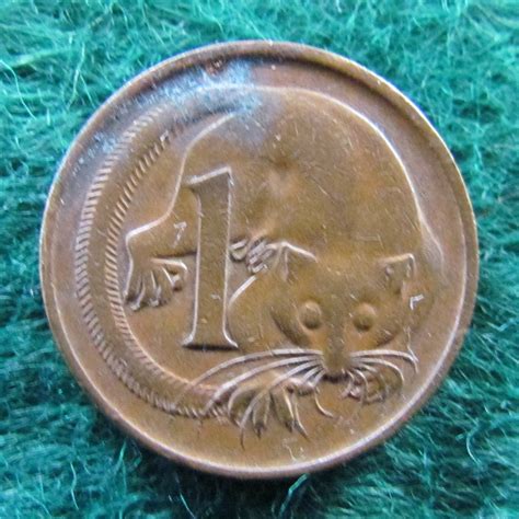 Australian 1972 1 Cent Queen Elizabeth Coin – Gumnut Antiques