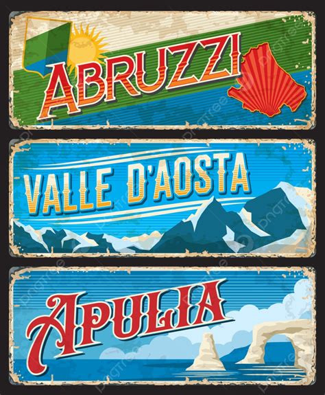 Abruzzi Valle Daosta Apulia Italian Banner Template Download on Pngtree
