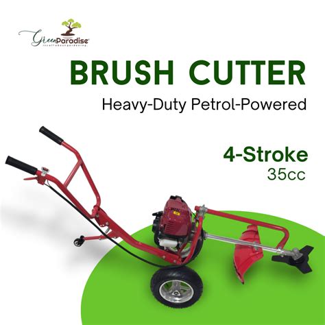 Green Paradise® Heavy-Duty Petrol-Powered Operated 35cc 4stroke Hand B ...