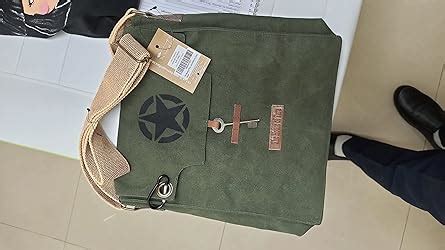 The House of tara Acorn Brown Cotton Canvas Sturdy Messenger Bag for ...