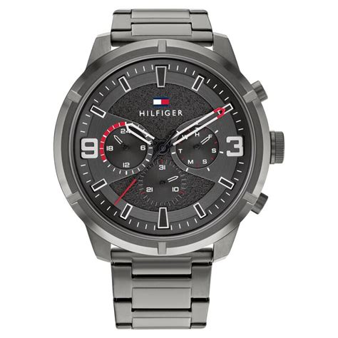 Tommy Hilfiger Grey Dial Quartz Analog With Date Watch For Men – The ...