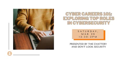 Cyber Careers 101: Exploring Top Roles in Cybersecurity, The Chattery ...
