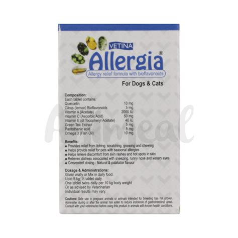 AnimealALLERGIA TABLET - Upto 15% Off - Animeal