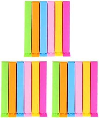 Buy 18Pc Plastic Food Snack Bag Pouch Clip Sealer for Keeping Food ...