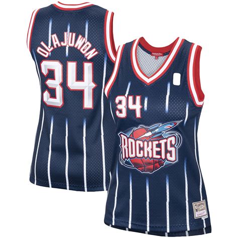 Hakeem olajuwon rockets jersey online