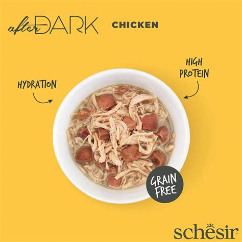 Schesir After Dark Wholefood In Broth For Cat - Chicken 80g (Min Order ...
