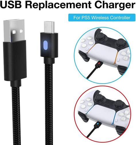 Image result for PS5 Controller Charger USB Cable