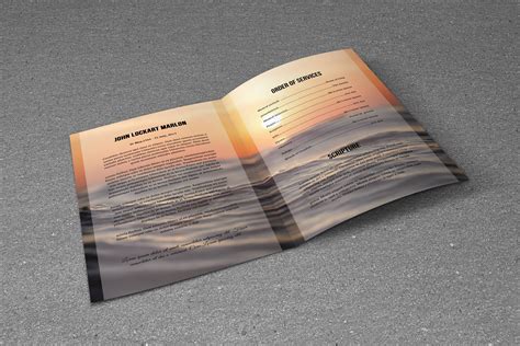 Image result for Funeral Programs Printable