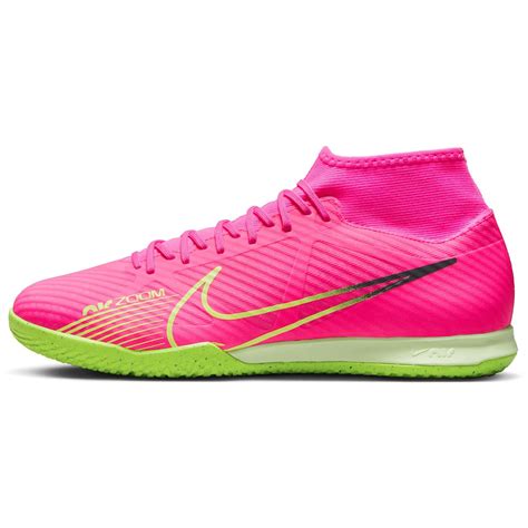 Pink Indoor Soccer Cleats
