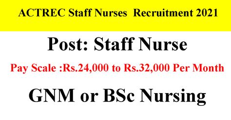Staff Nurse Jobs 24000-32000 Salary per Month