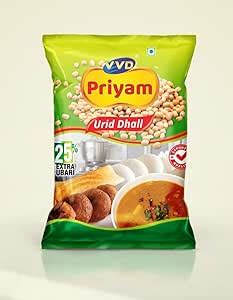 VVD Priyam Orid Dhall - 1KG Pouch | உளுத்தம் பருப்பு | : Amazon.in ...